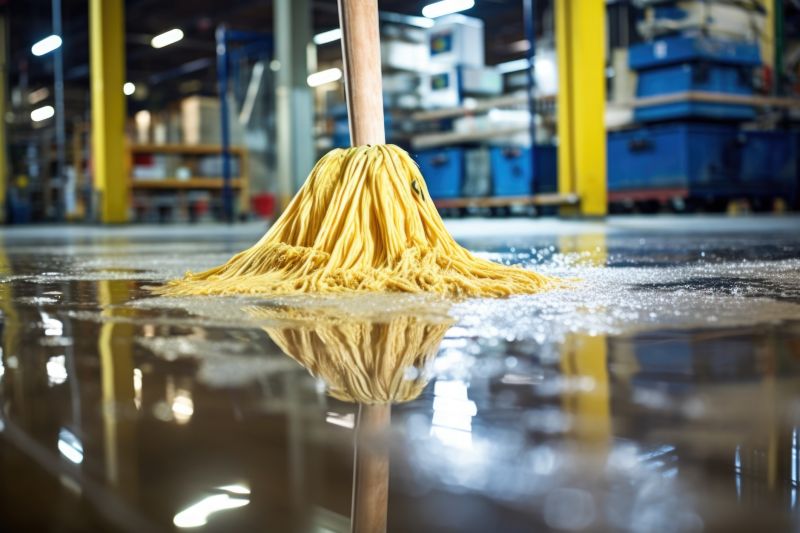 Commercial Kitchen Mopping in Denton, TX